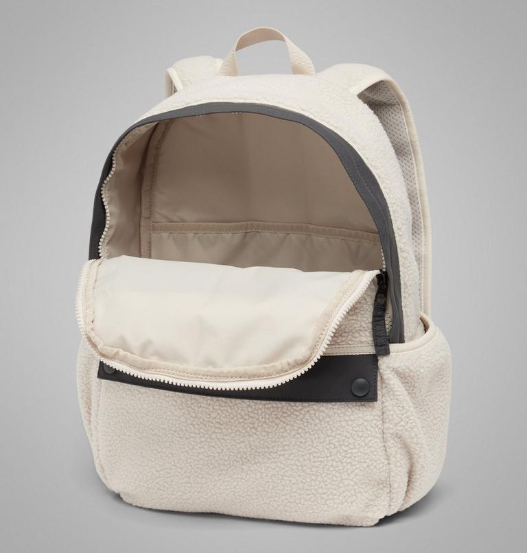 Mochila de forro polar sherpa de 14 l Helvetia unisex, Color: Dark Stone, Shark, image 3