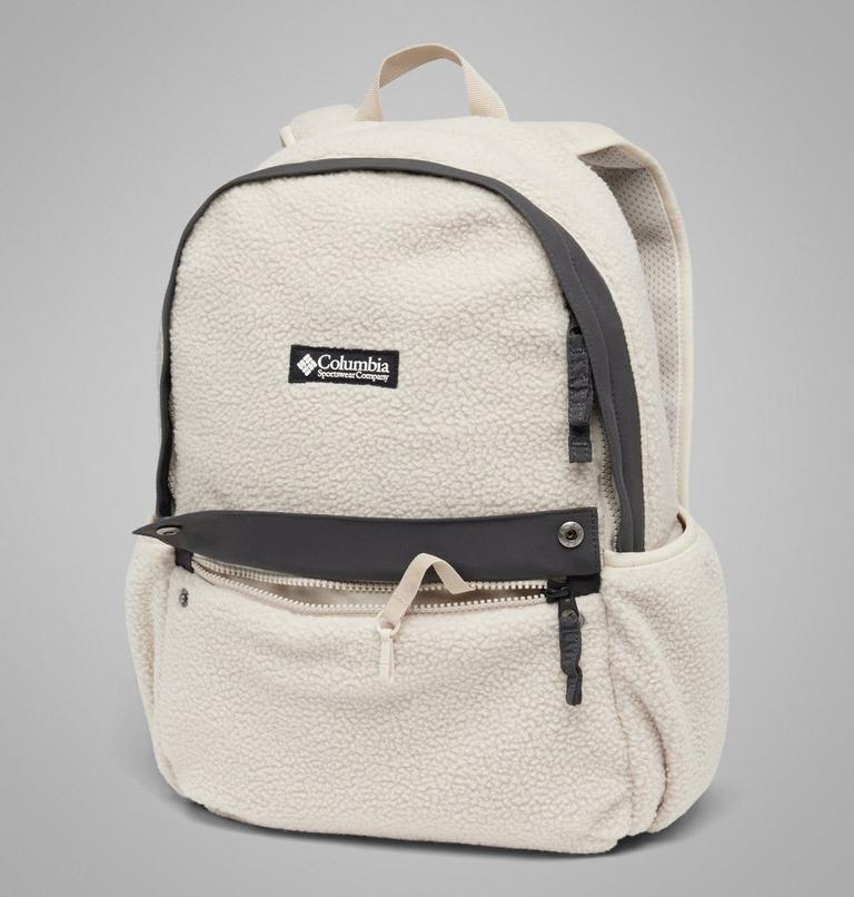 Mochila de forro polar sherpa de 14 l Helvetia unisex, Color: Dark Stone, Shark, image 4