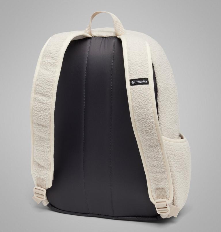 Mochila de forro polar sherpa de 14 l Helvetia unisex, Color: Dark Stone, Shark, image 2