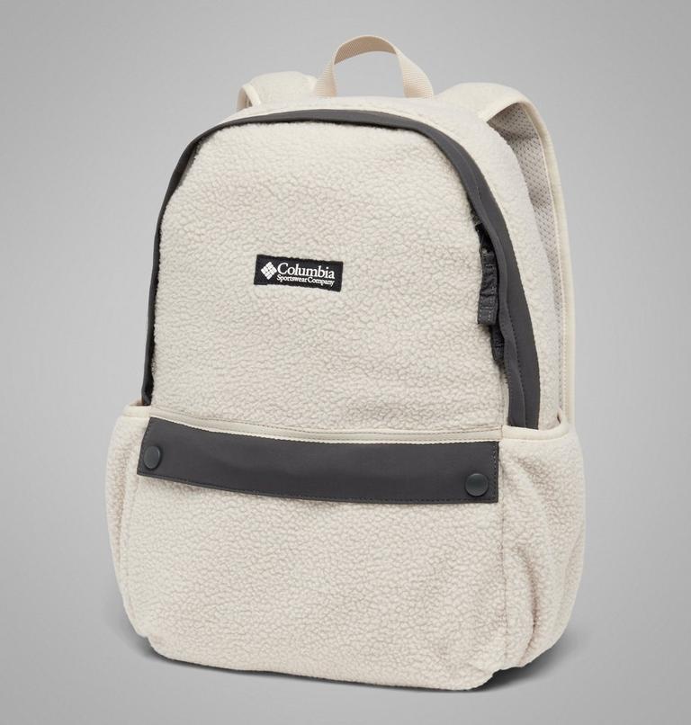 Mochila de forro polar sherpa de 14 l Helvetia unisex, Color: Dark Stone, Shark, image 1
