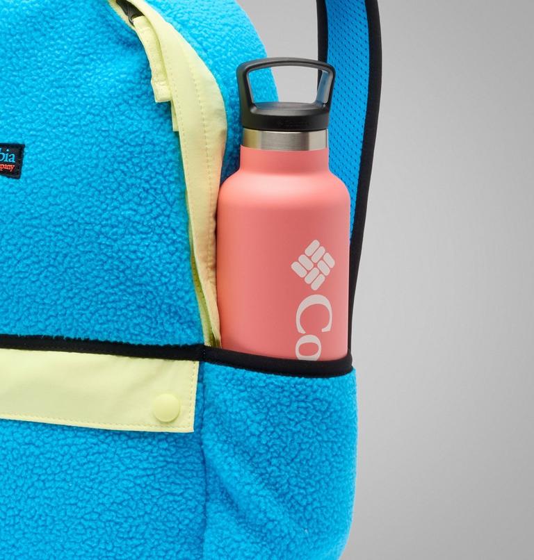 Mochila de forro polar sherpa de 14 l Helvetia unisex, Color: Compass Blue, Citron Haze, Black, image 9