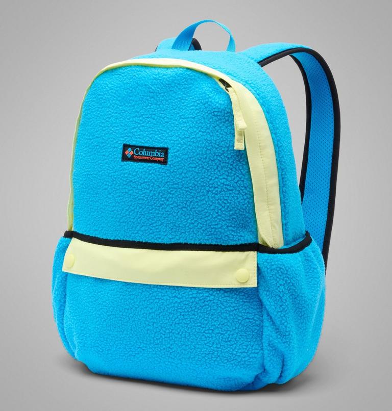 Mochila de forro polar sherpa de 14 l Helvetia unisex, Color: Compass Blue, Citron Haze, Black, image 1