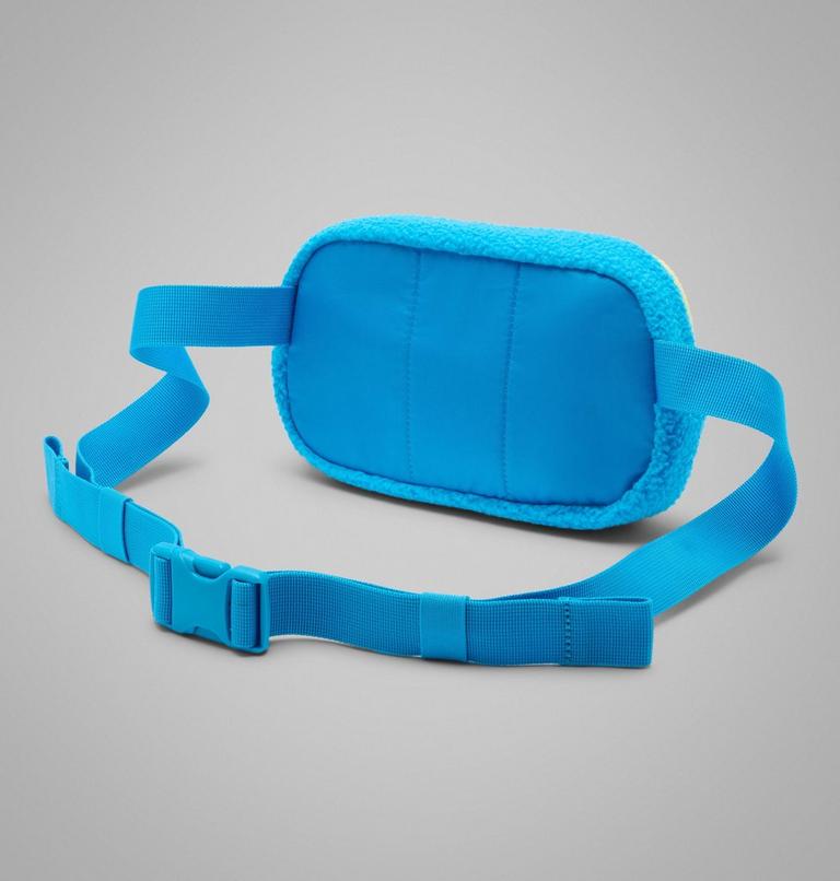 Riñonera de forro polar sherpa Helvetia unisex, Color: Compass Blue, Citron Haze, Black, image 2