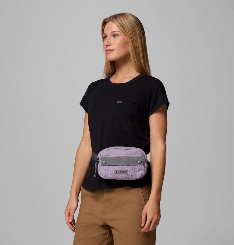 Unisex Helvetia Sherpa Hip Pack, Color: Shale Purple, City Grey, image 5