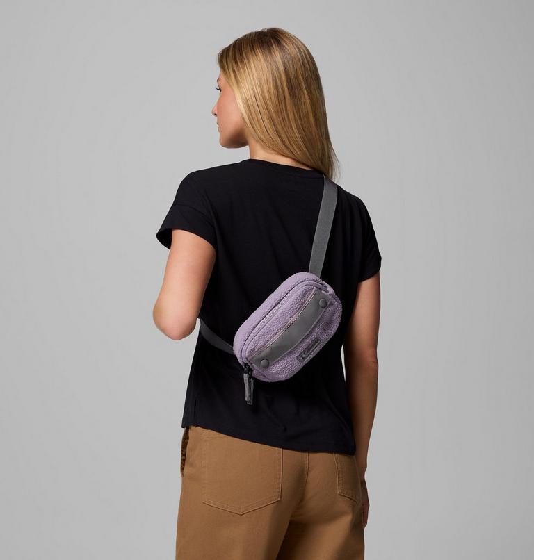 Unisex Helvetia Sherpa Hip Pack, Color: Shale Purple, City Grey, image 6