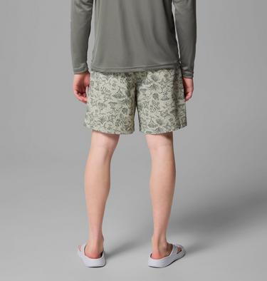 Men's Super Backcast II Boardshorts, Color: Smokey Sage Marlin Chase, image 3