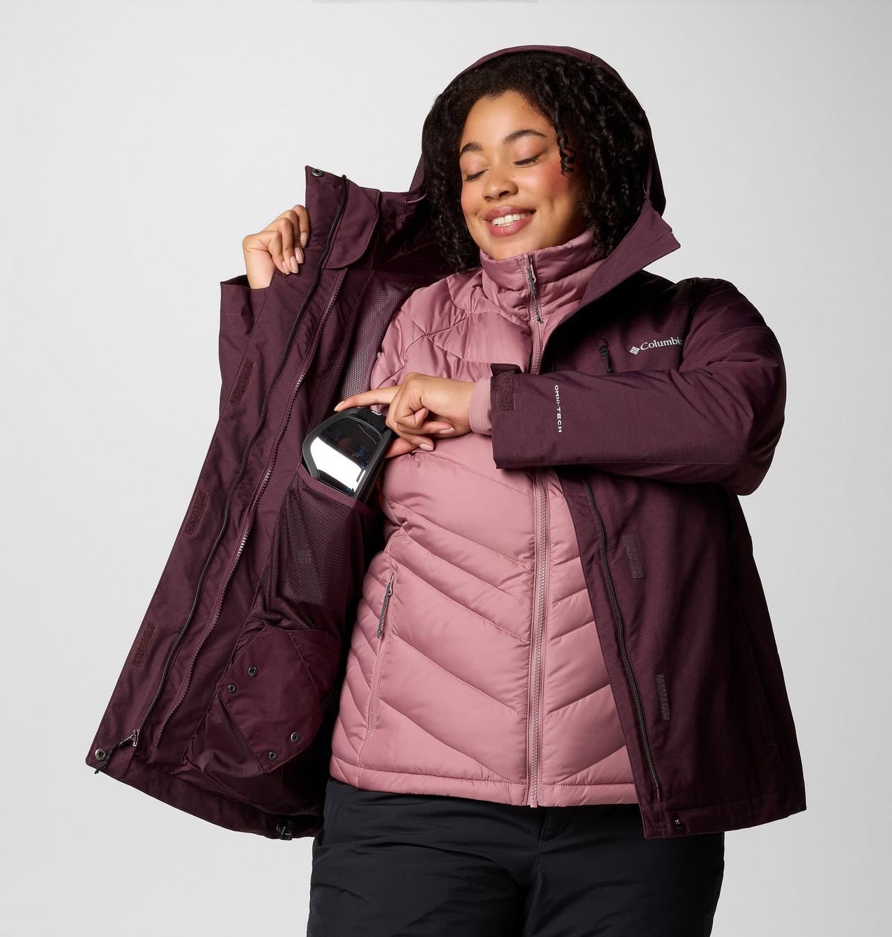 Women's Whirlibird™ V Interchange Jacket - Plus Size 9