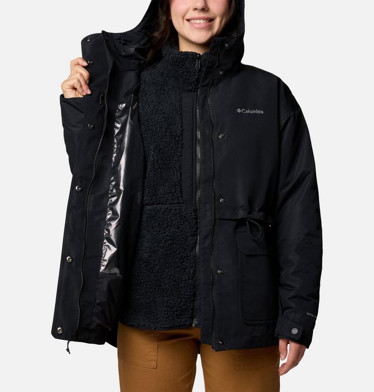 Chaqueta impermeable 3 en 1 Drop Ridge para mujer, Color: Black, image 5