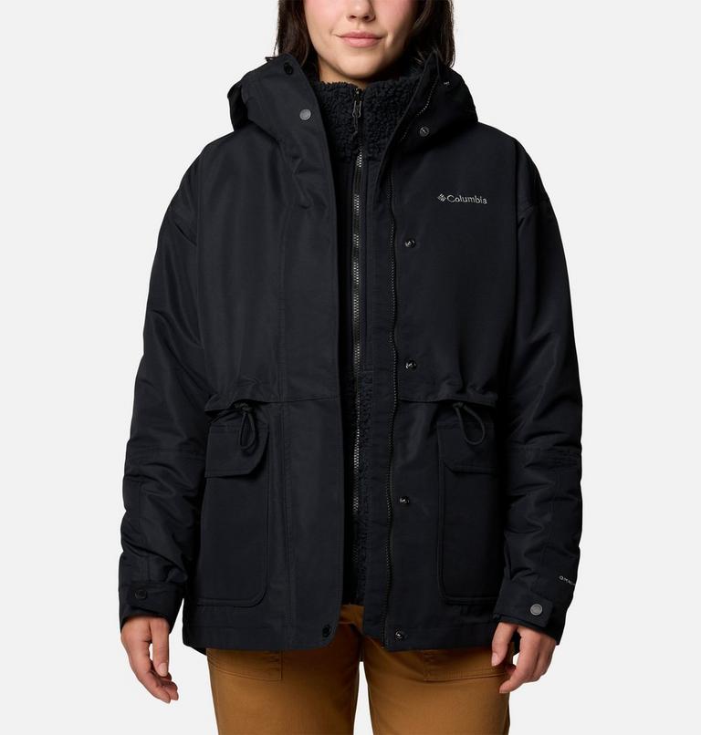 Chaqueta impermeable 3 en 1 Drop Ridge para mujer, Color: Black, image 9