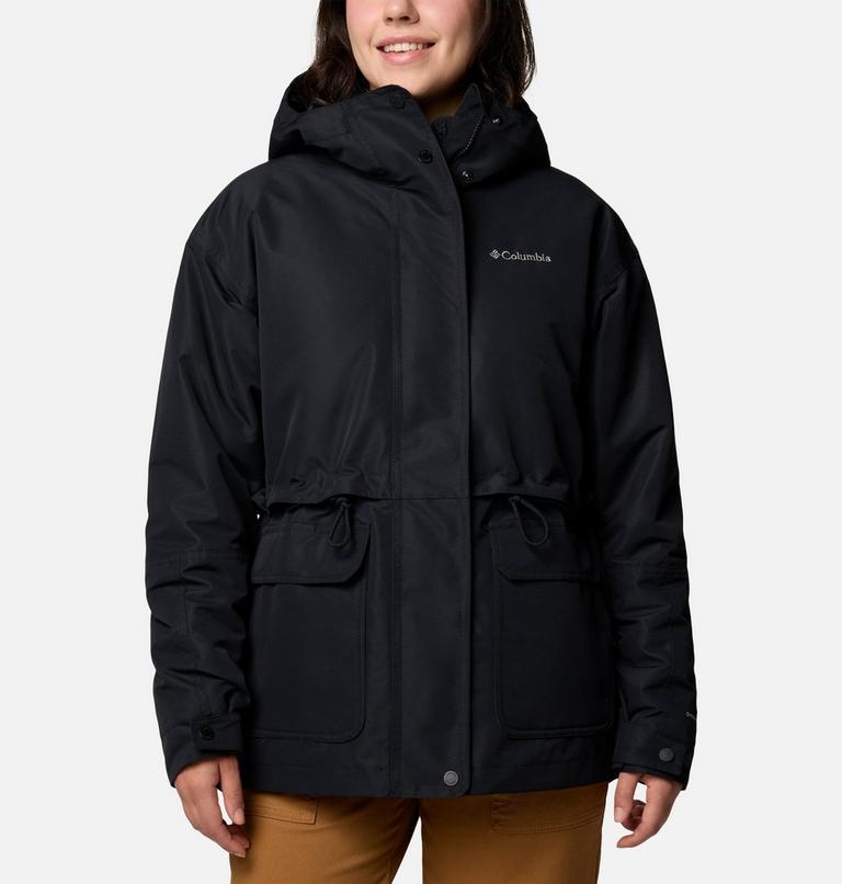 Chaqueta impermeable 3 en 1 Drop Ridge para mujer, Color: Black, image 1