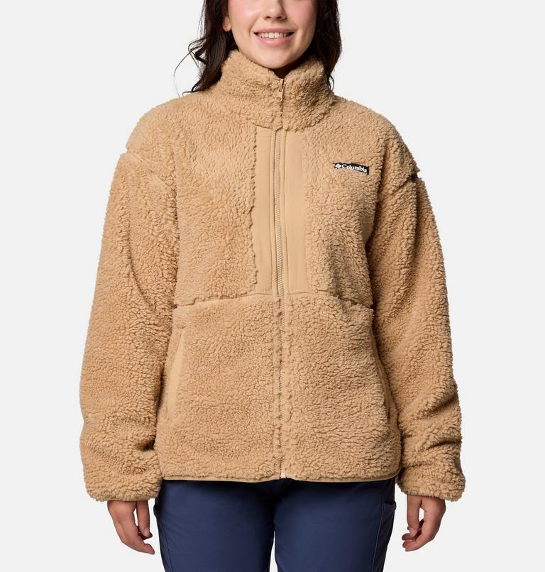 Women's Drop Ridge II 3-in-1 Waterproof Jacket, Color: Camel Brown, image 7