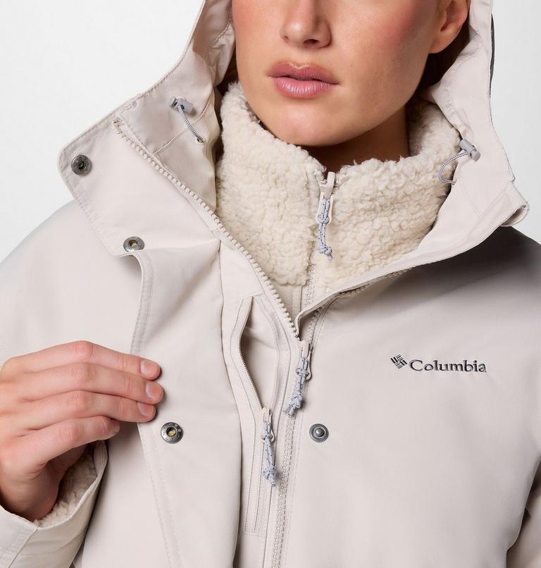 Women's Drop Ridge II 3-in-1 Waterproof Jacket, Color: Dark Stone, image 5