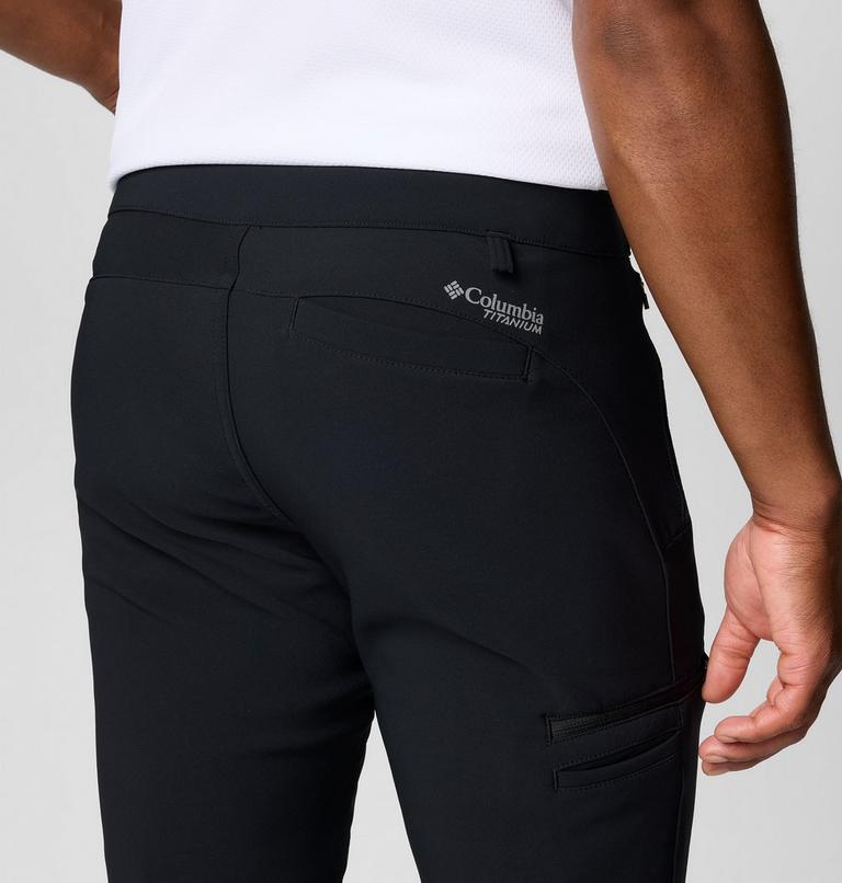 Pantalón softshell de senderismo Vast Canyon Omni-Heat Infinity para hombre | 010 | 28 | 34, Color: Black, image 6