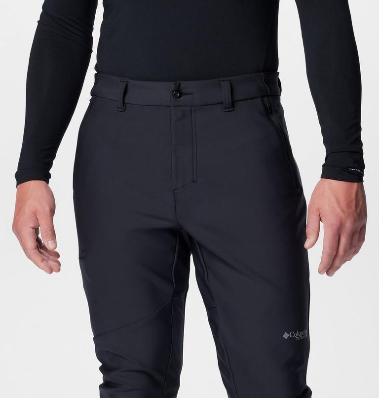 Men's Vast Canyon Softshell Trousers, Color: Black, image 5