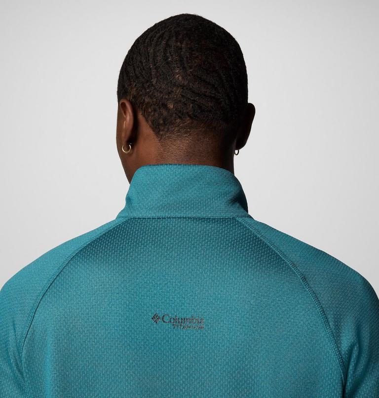 Triple Canyon Grid Fleece FZ II, Color: River Blue, Black, image 7
