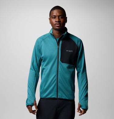 Men's Triple Canyon II Fleece Jacket, Color: River Blue, Black, image 7