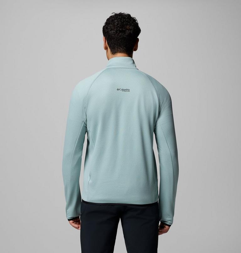 Triple Canyon Grid Fleece FZ II, Color: Crushed Blue, Black, image 3