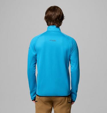 Veste Polaire Technique Triple Canyon II Homme, Color: Compass Blue Heather, Black, image 7