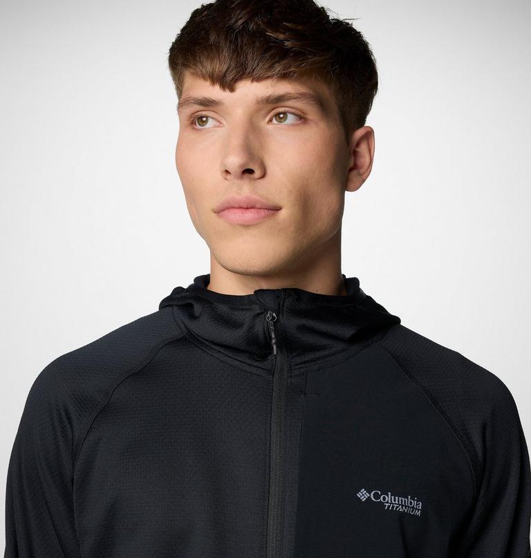 Men's Triple Canyon II Hooded Fleece Jacket, Color: Black, image 5