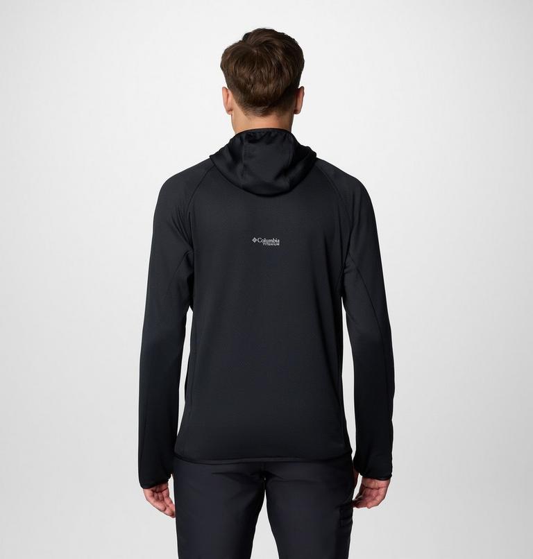 Men's Triple Canyon II Hooded Fleece Jacket, Color: Black, image 2