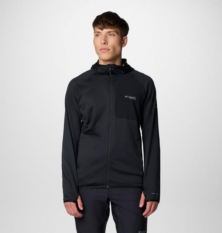Men's Triple Canyon II Hooded Fleece Jacket, Color: Black, image 1