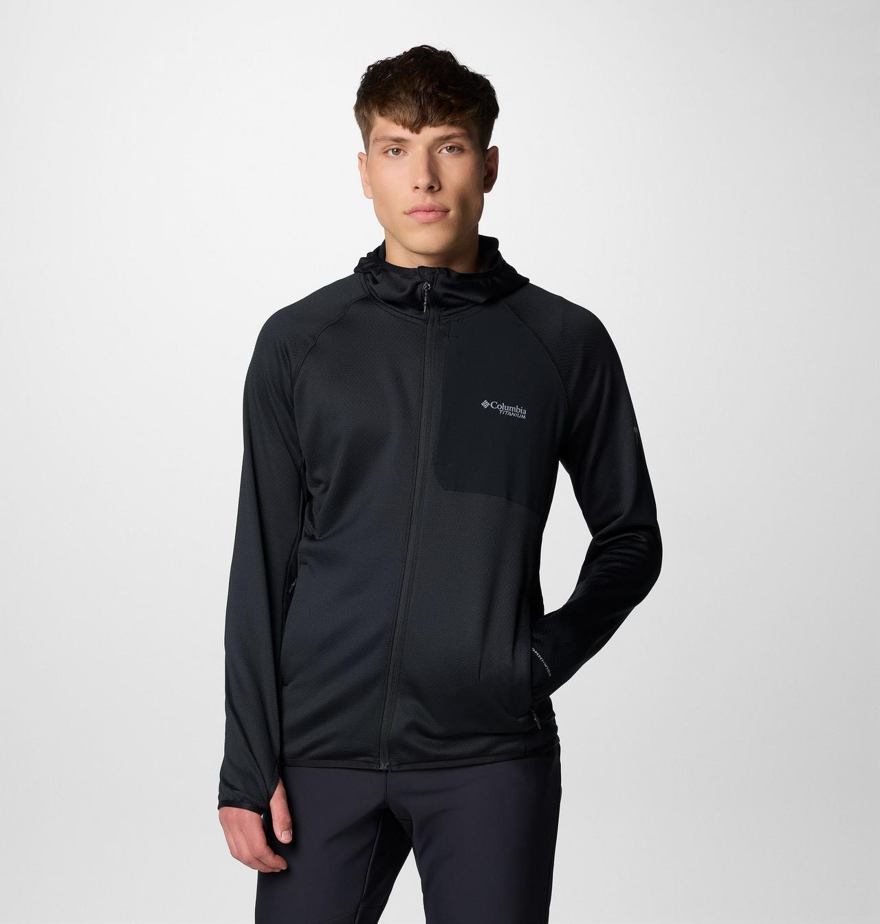 Men's Triple Canyon™ Grid II Fleece Hooded Full Zip Jacket - Tall | 010 | 4XT 4