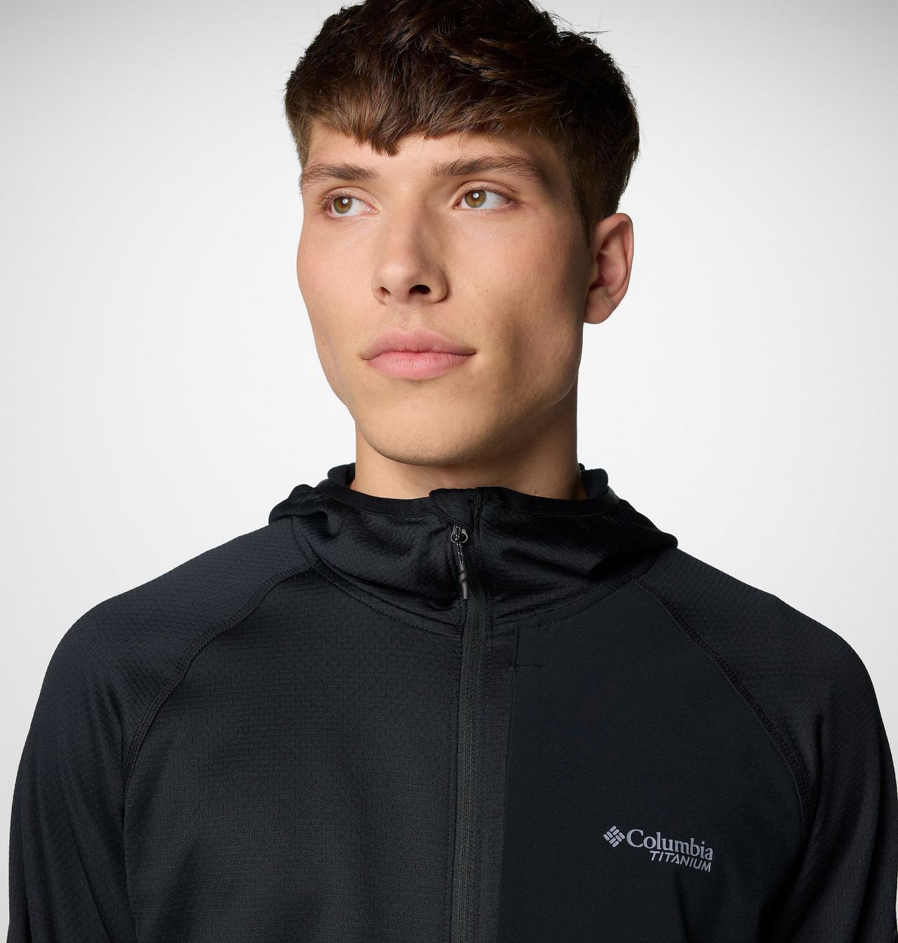 Men's Triple Canyon™ Grid II Fleece Hooded Full Zip Jacket - Tall | 010 | 4XT 5