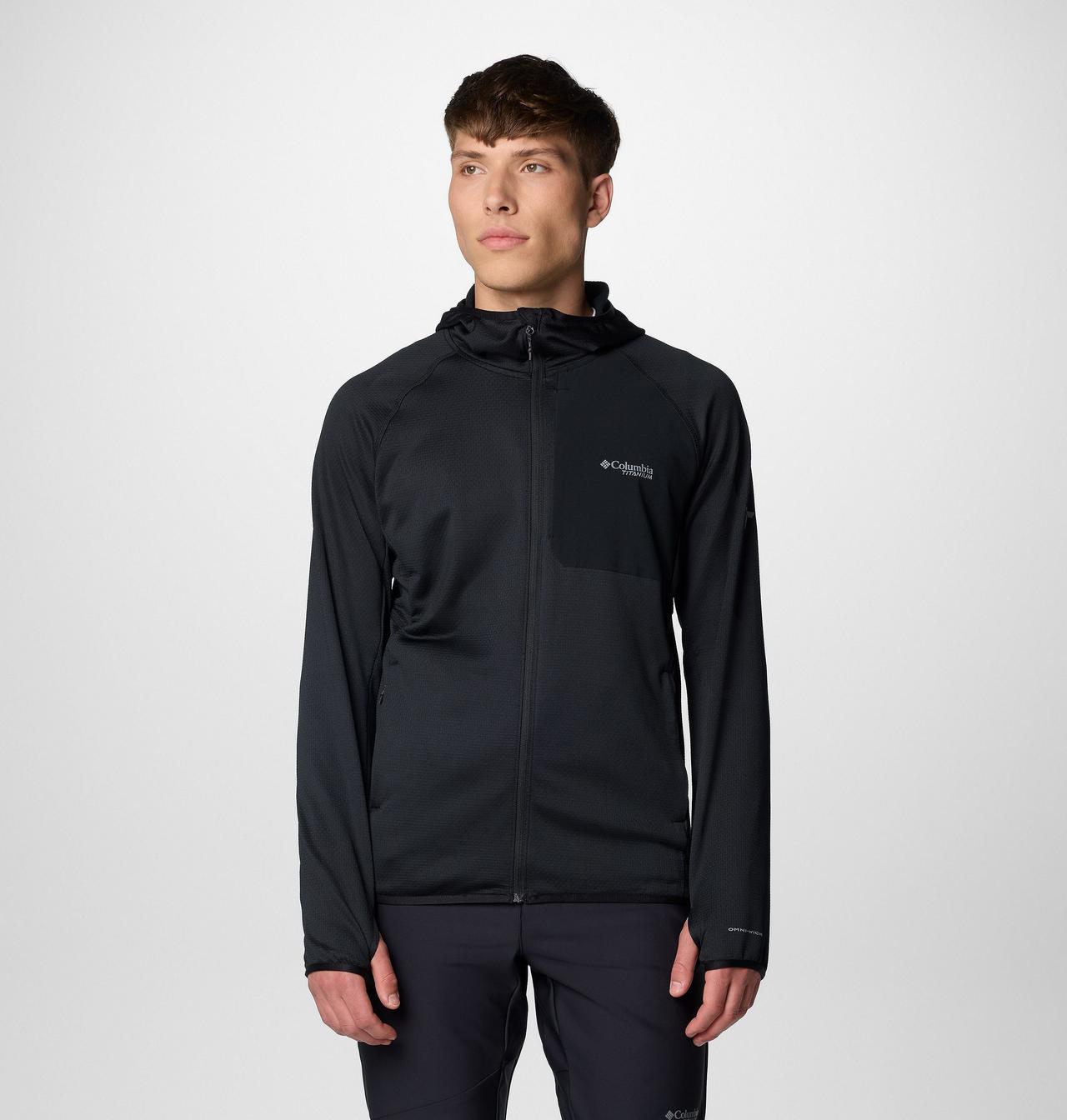 Men's Triple Canyon™ Grid II Fleece Hooded Full Zip Jacket - Tall | 010 | 4XT 1