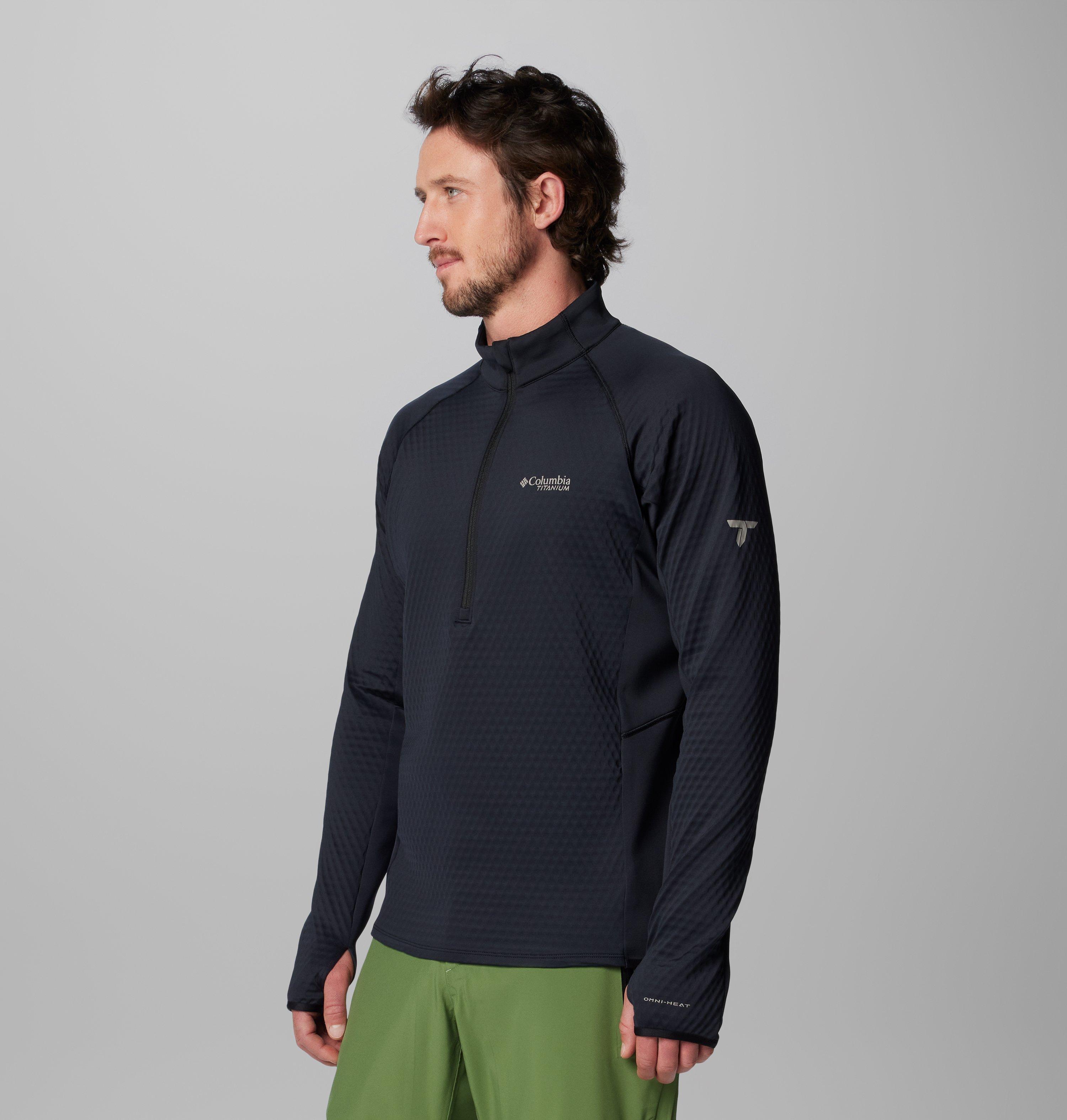 Men's Crystal Leaf Omni-Heat Helix Half Zip Pullover | Columbia