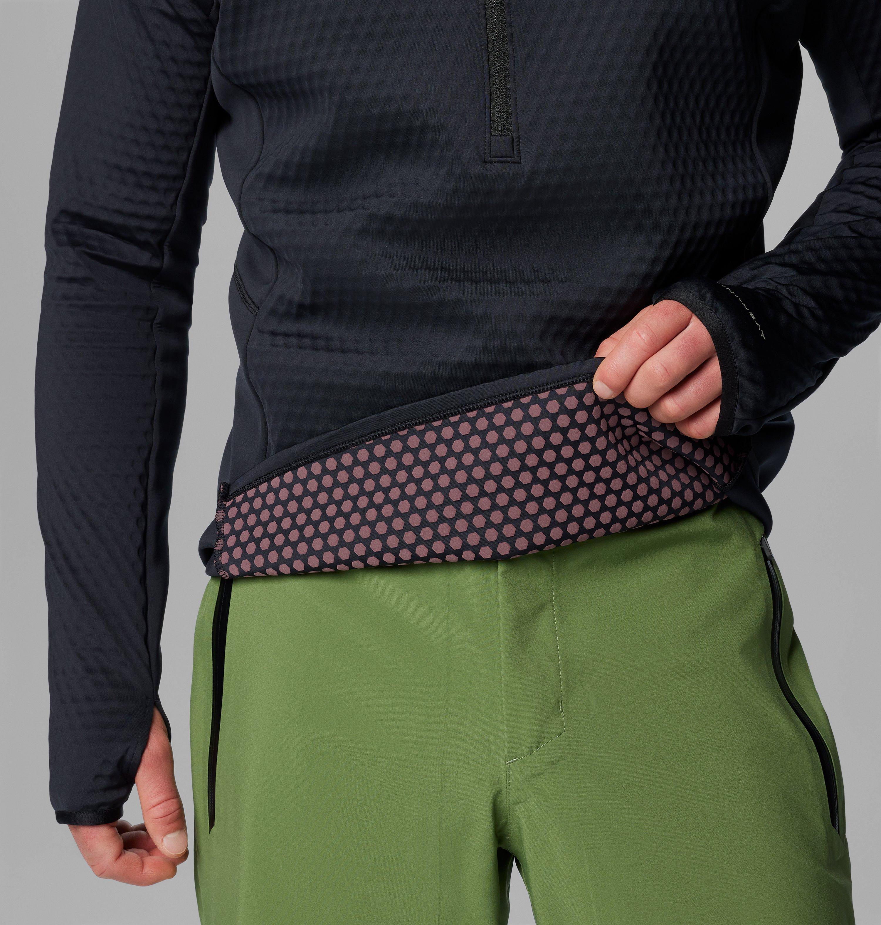Men's Crystal Leaf Omni-Heat Helix Half Zip Pullover 9