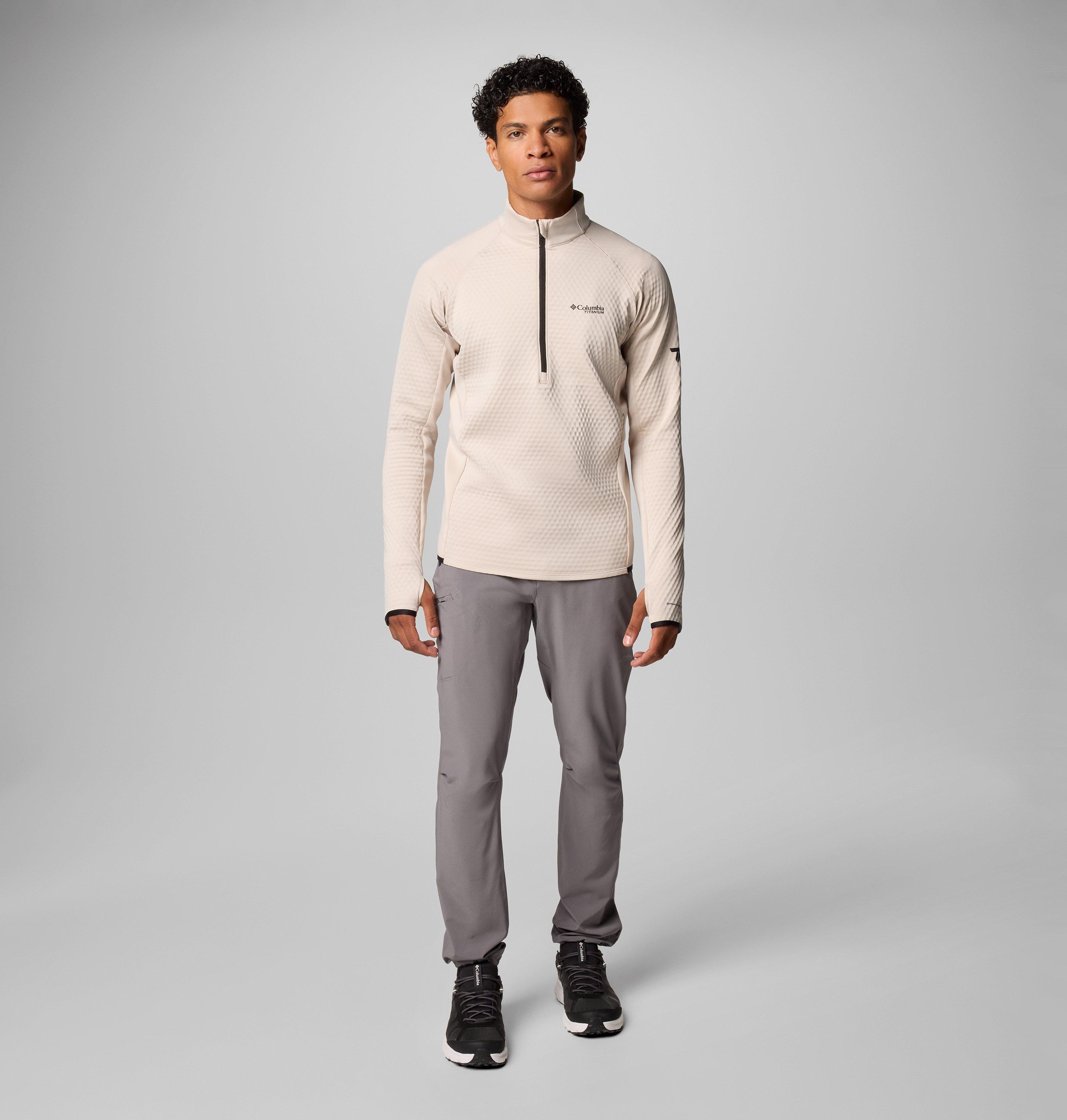 Men's Crystal Leaf Omni-Heat Helix Half Zip Pullover 3
