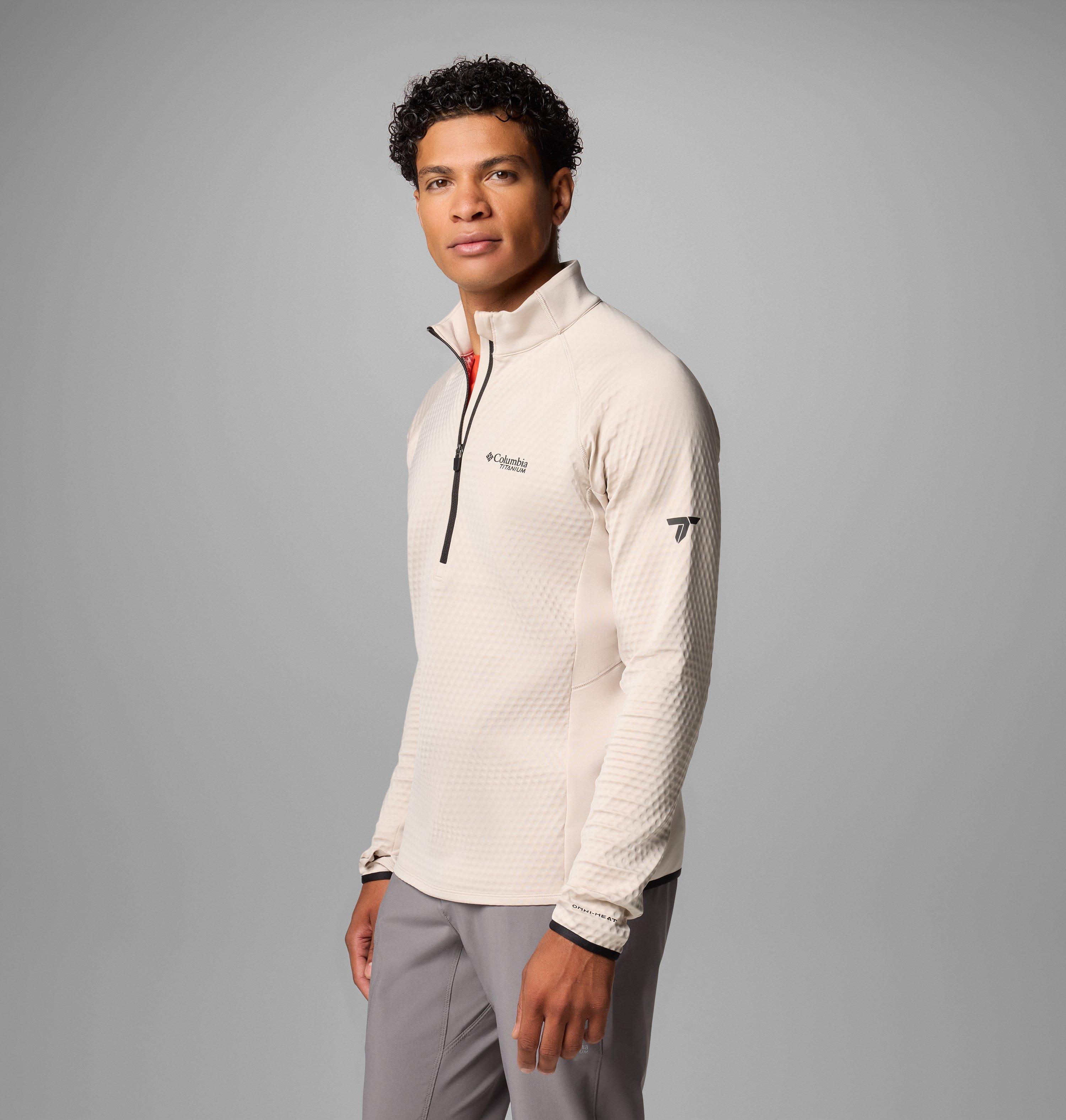 Men's Crystal Leaf Omni-Heat Helix Half Zip Pullover 4