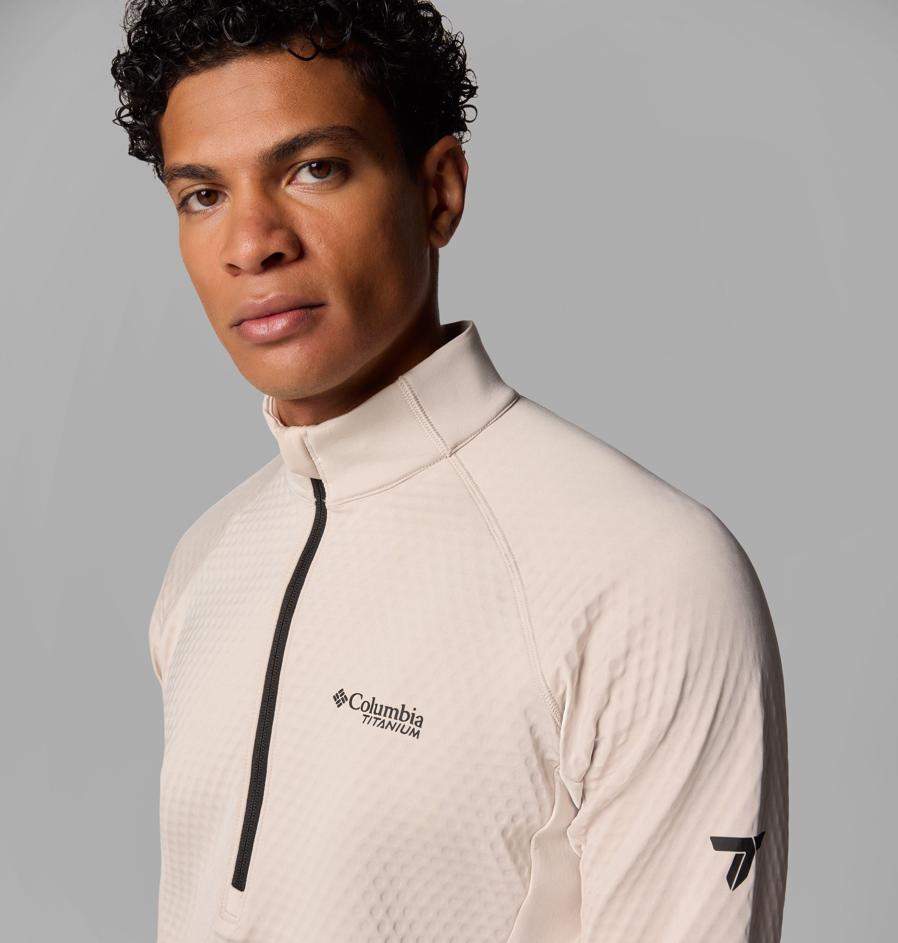 Men's Crystal Leaf Omni-Heat Helix Half Zip Pullover 5