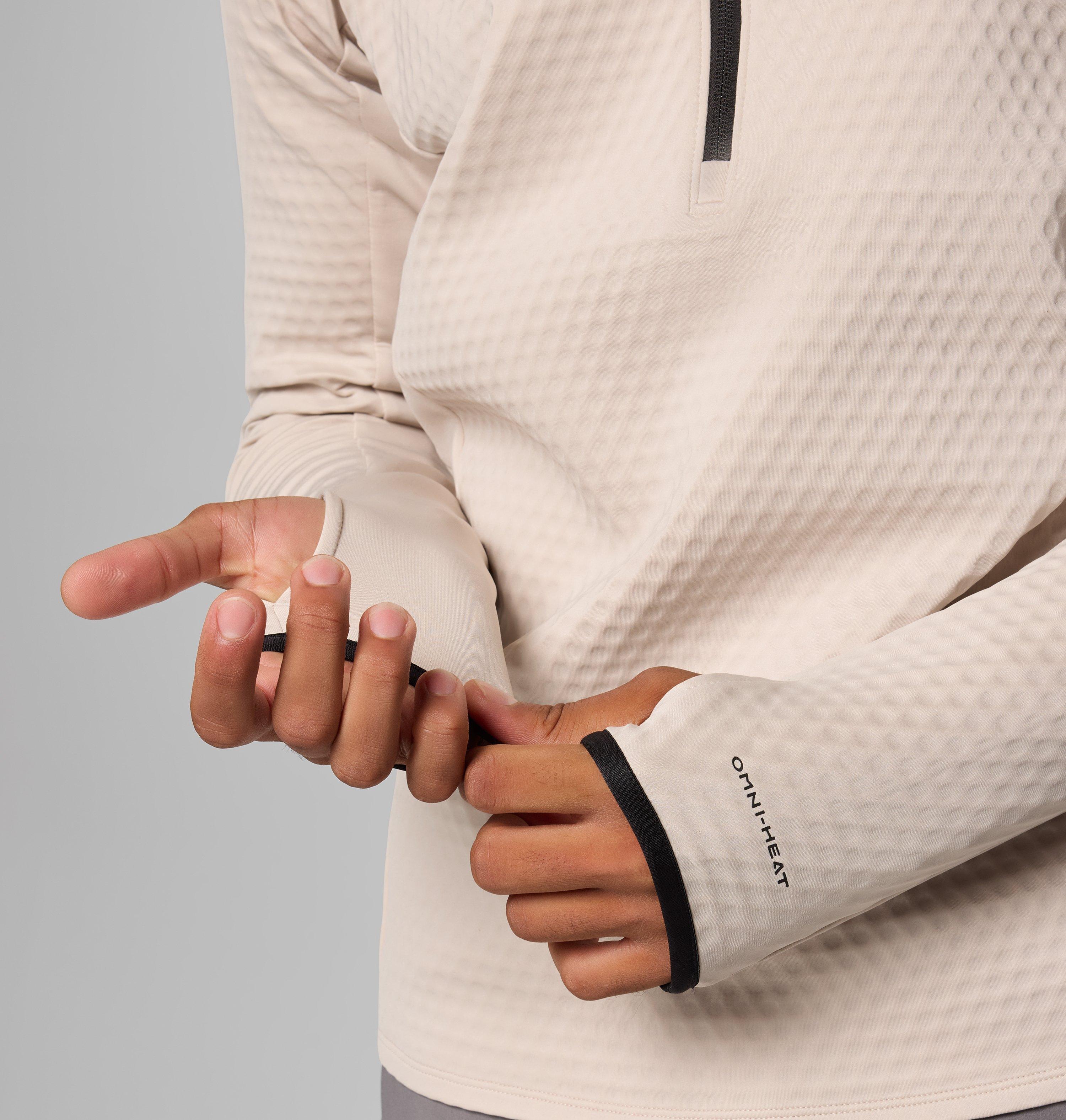 Men's Crystal Leaf Omni-Heat Helix Half Zip Pullover 7