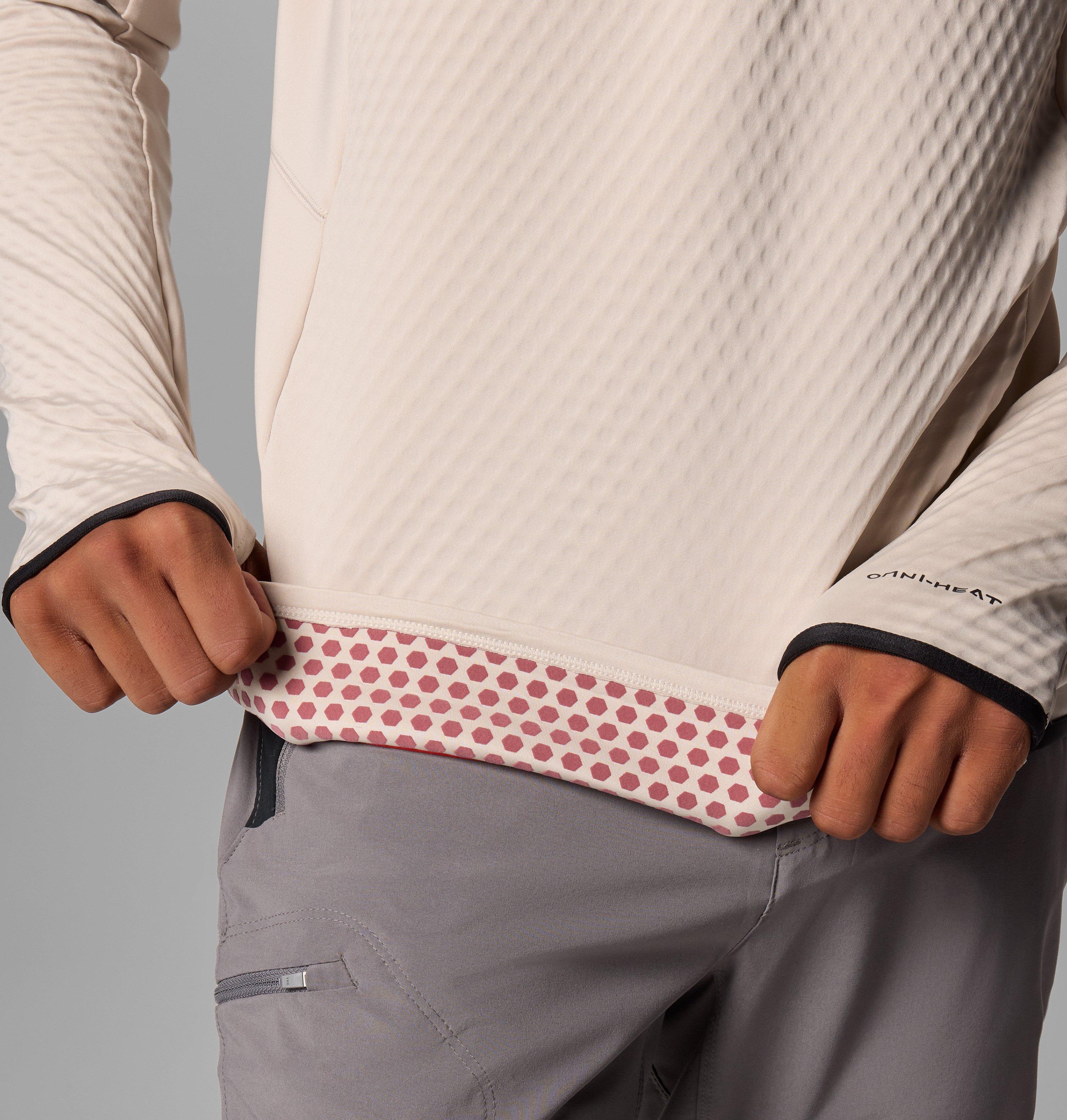 Men's Crystal Leaf Omni-Heat Helix Half Zip Pullover 8