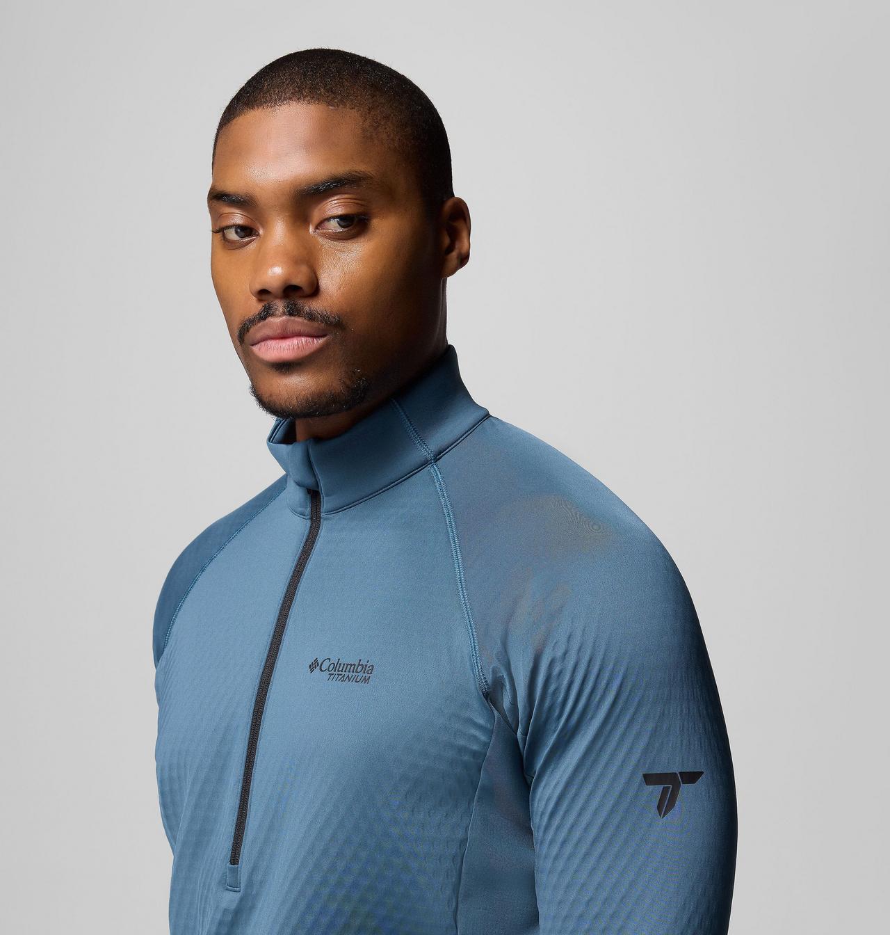 Men's Crystal Leaf™ Omni-Heat™ Helix Half Zip Pullover 9