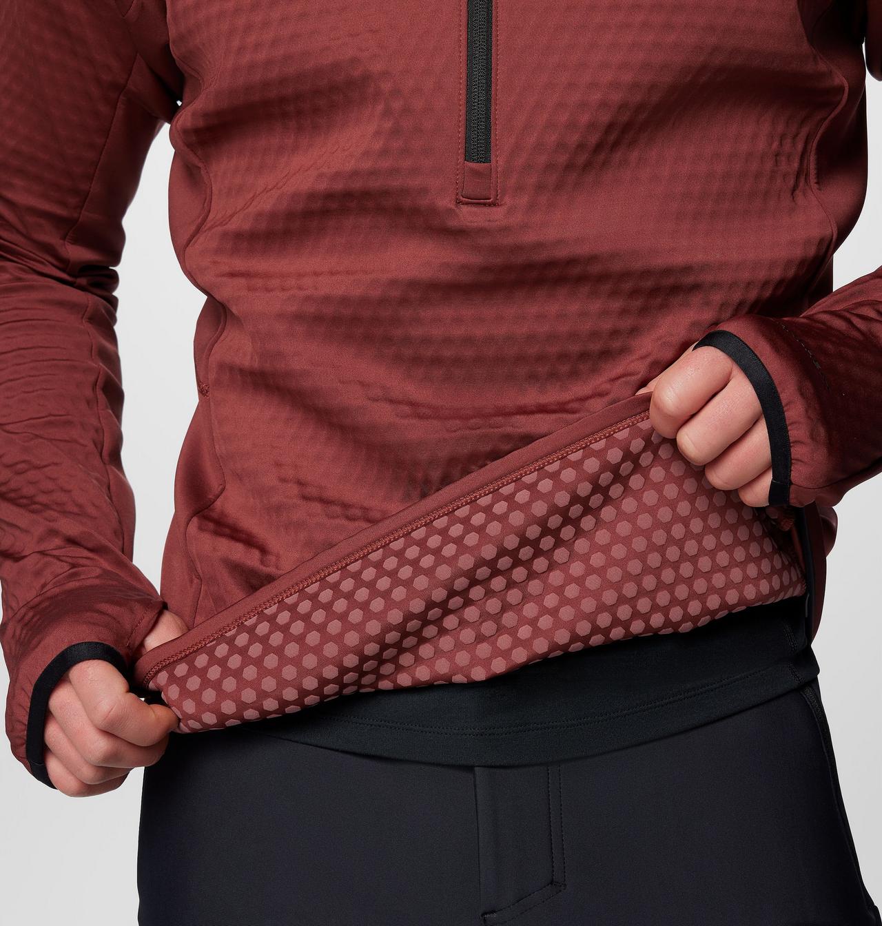 Men's Crystal Leaf™ Omni-Heat™ Helix Half Zip Pullover 8
