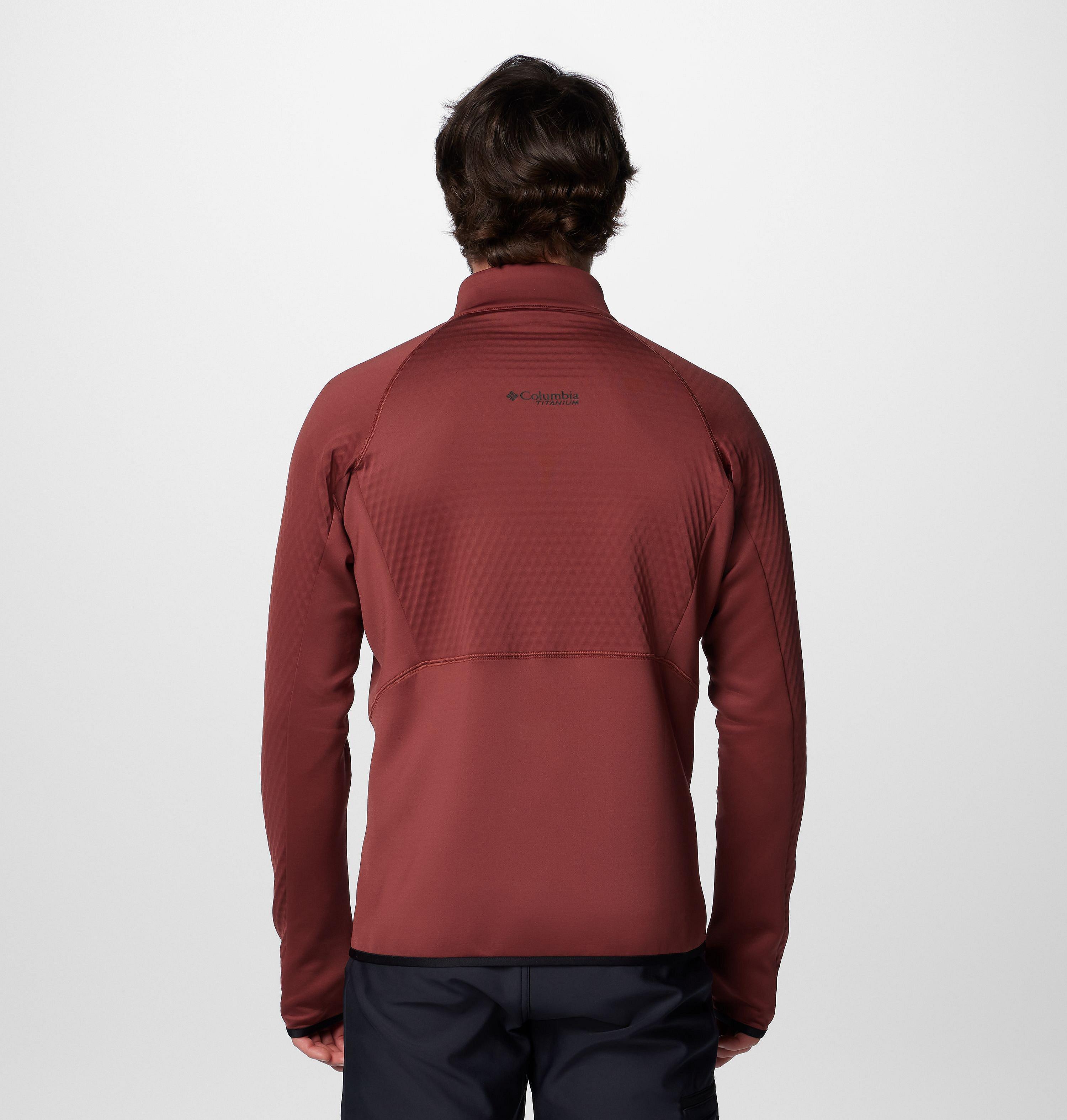 Men's Crystal Leaf Omni-Heat Helix Half Zip Pullover 2
