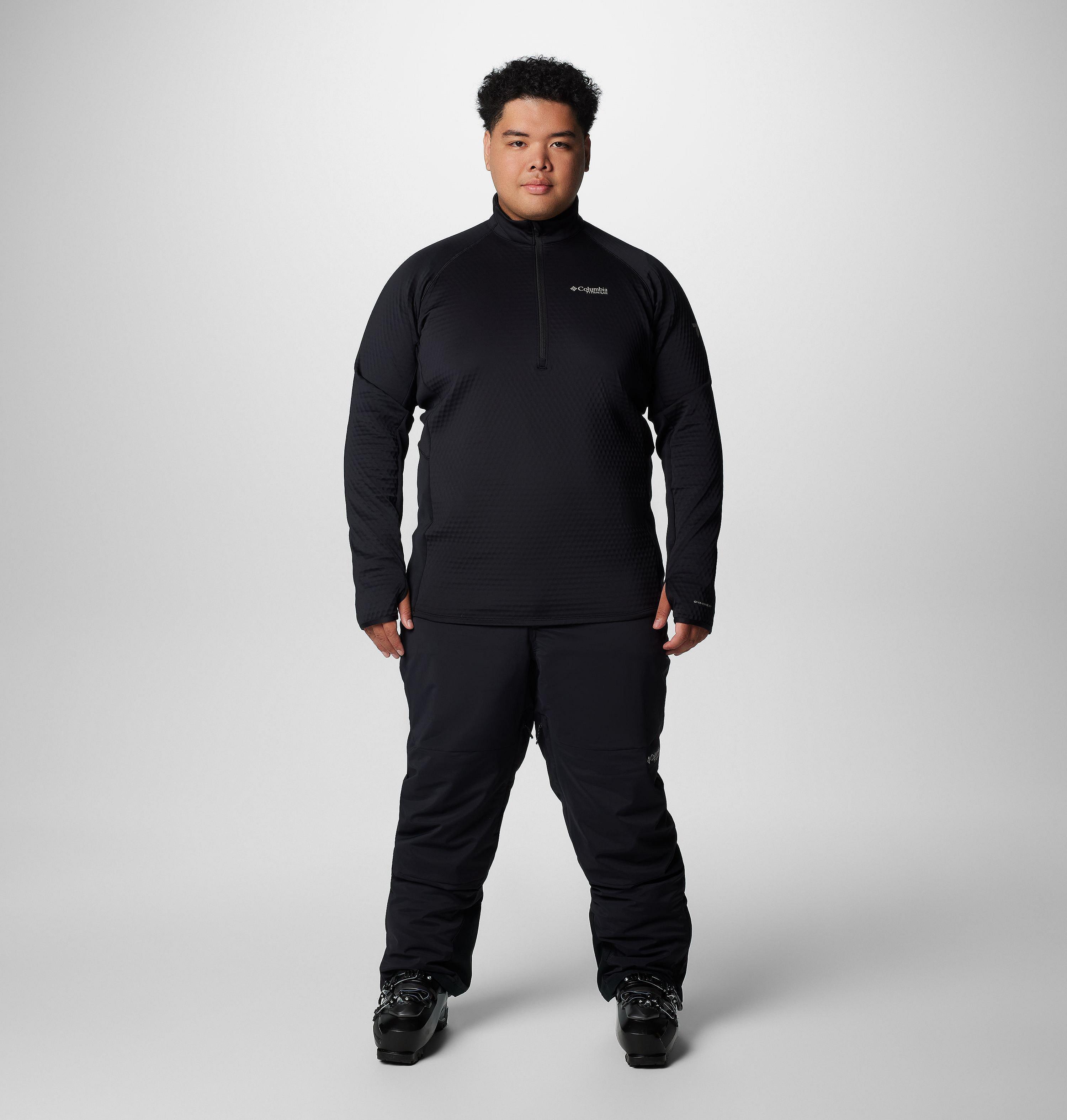 Men's Crystal Leaf Omni-Heat Helix Half Zip Pullover - Big 3