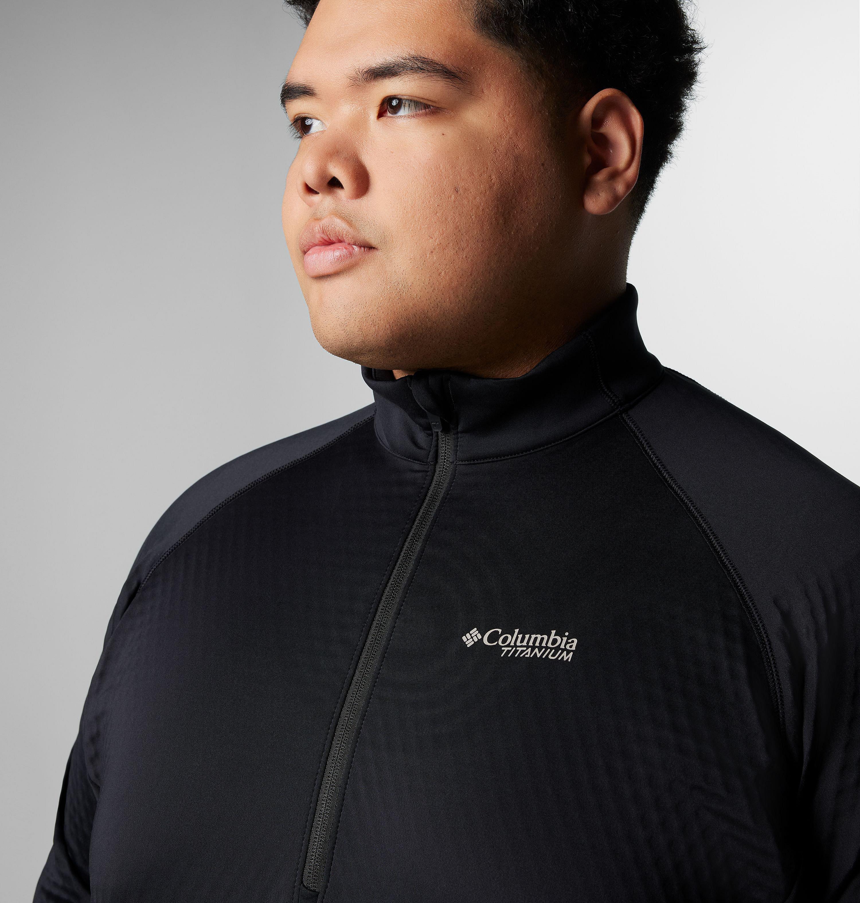 Men's Crystal Leaf Omni-Heat Helix Half Zip Pullover - Big 5