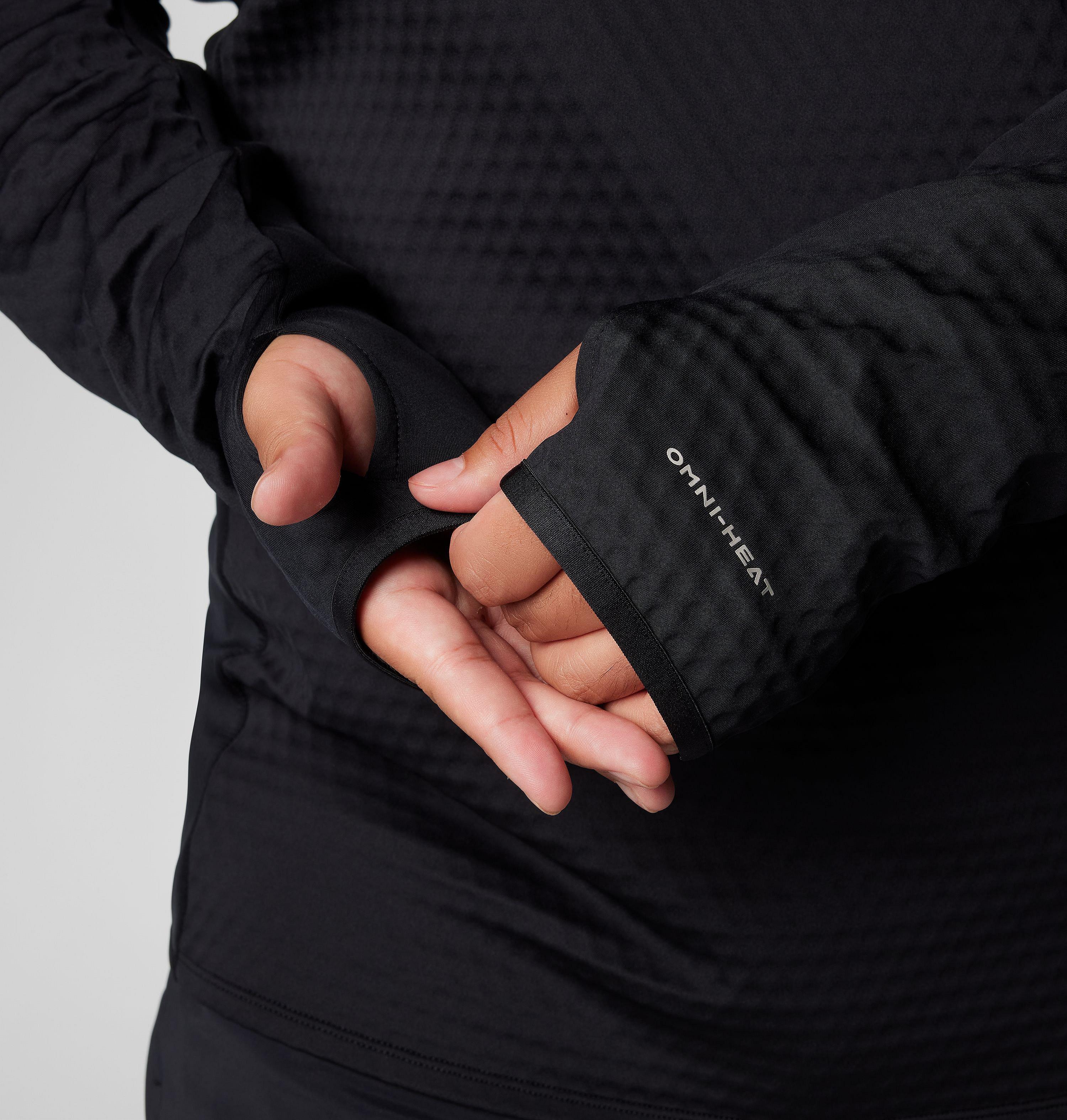 Men's Crystal Leaf Omni-Heat Helix Half Zip Pullover - Big 8