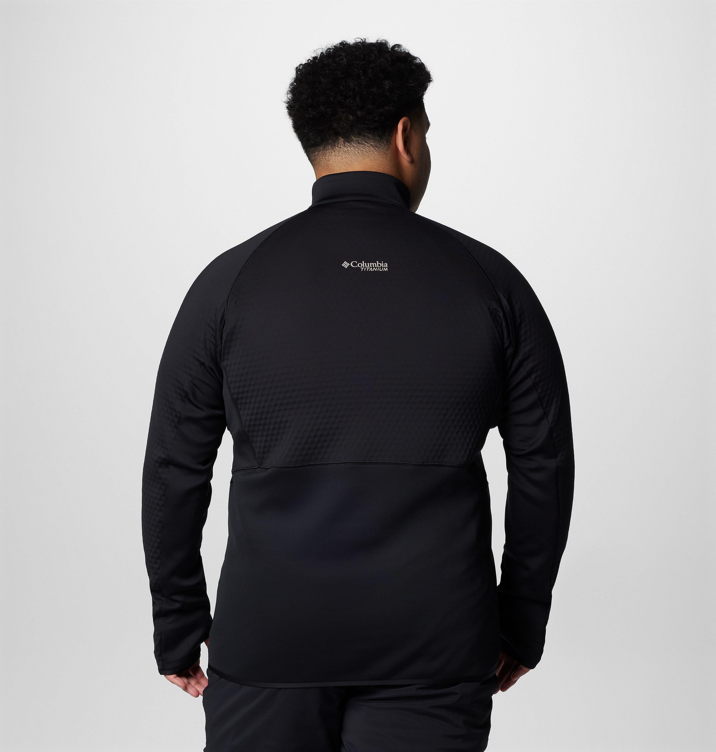 Men's Crystal Leaf Omni-Heat Helix Half Zip Pullover - Big 2