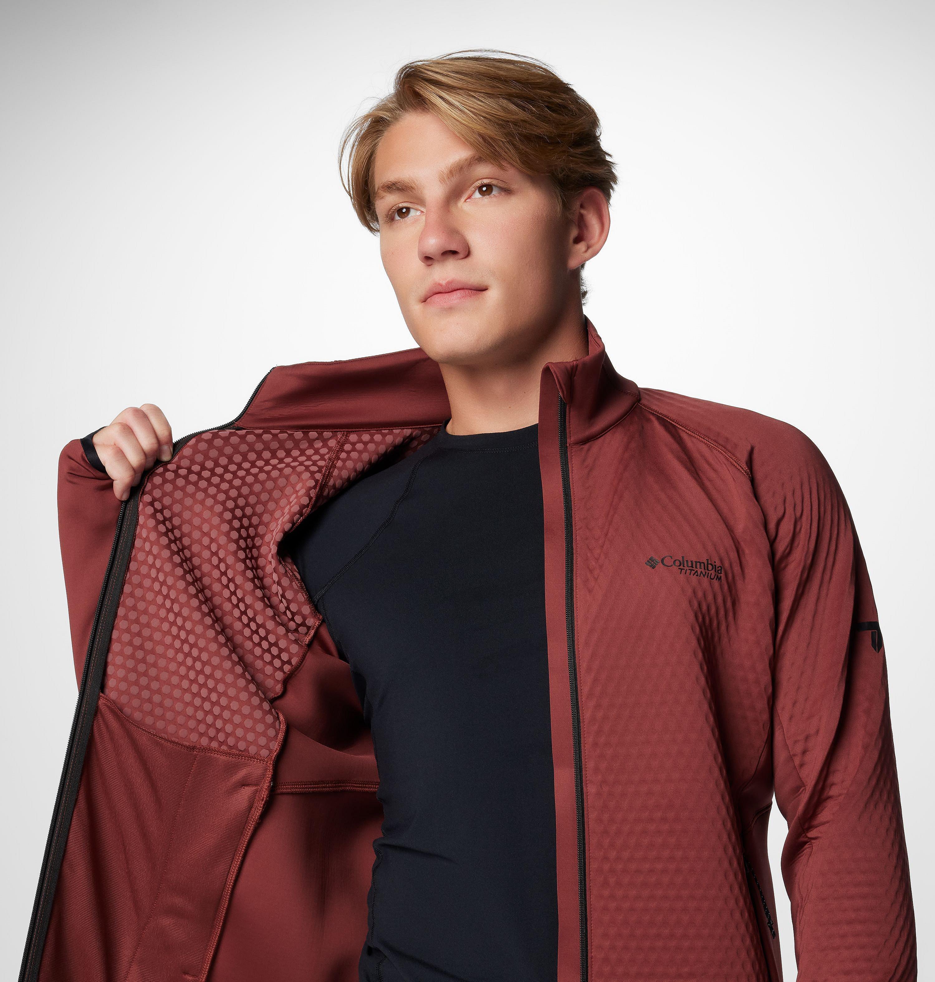 Men's Crystal Leaf Omni-Heat Helix Full Zip Jacket 6