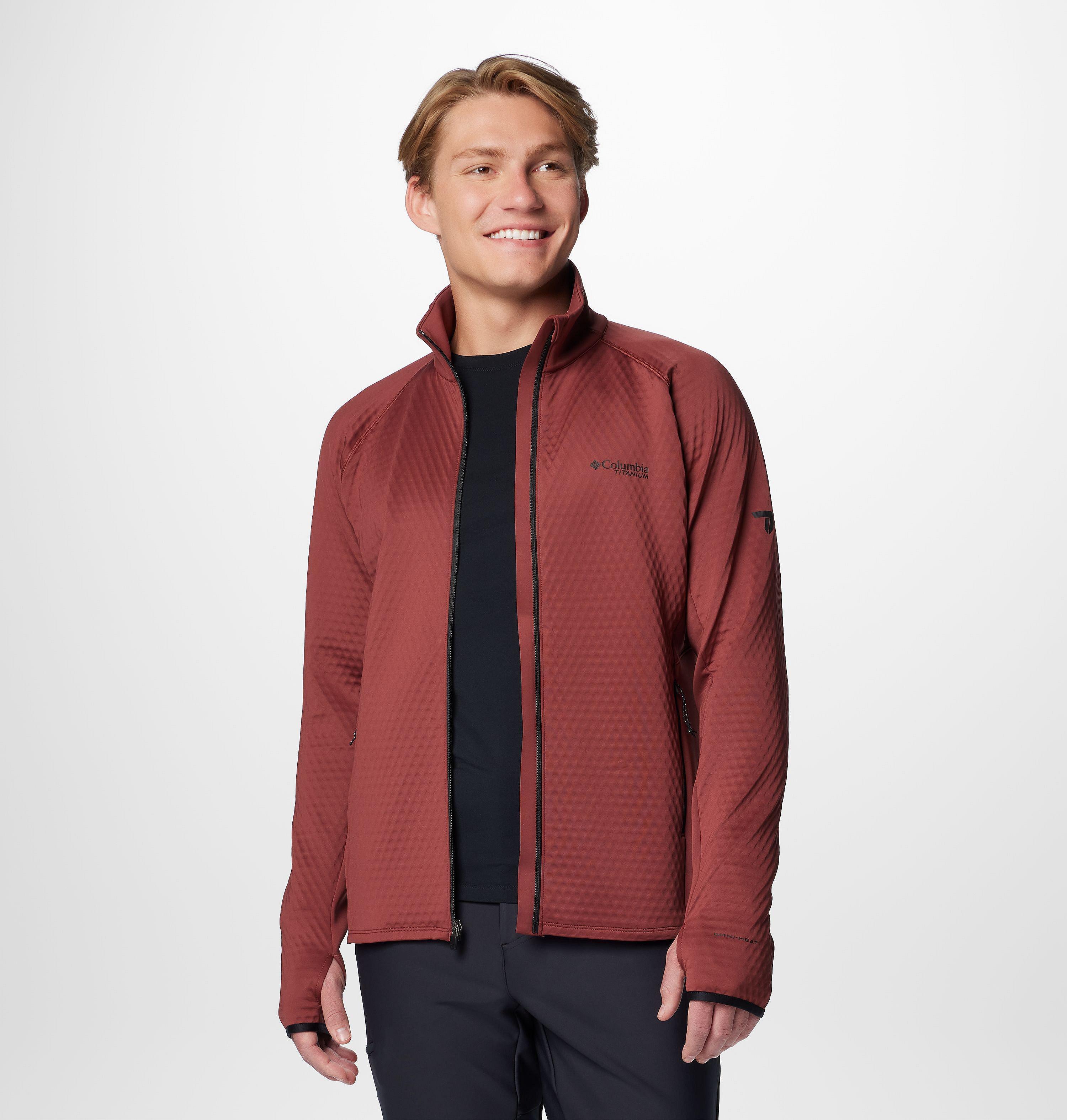 Men's Crystal Leaf Omni-Heat Helix Full Zip Jacket 10