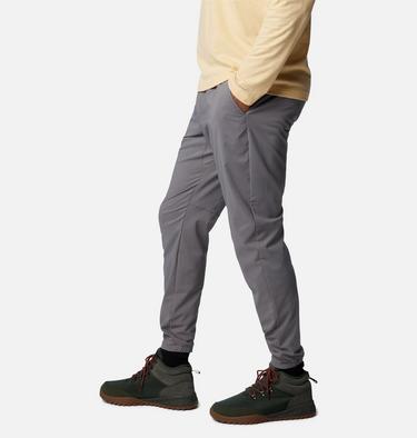 Men's Sage Peak Tapered Chino Hiking Trousers, Color: City Grey, image 3