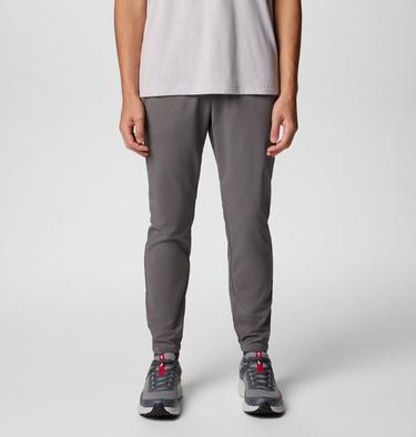 Men's Sage Peak Tapered Chino Hiking Trousers, Color: City Grey, image 1