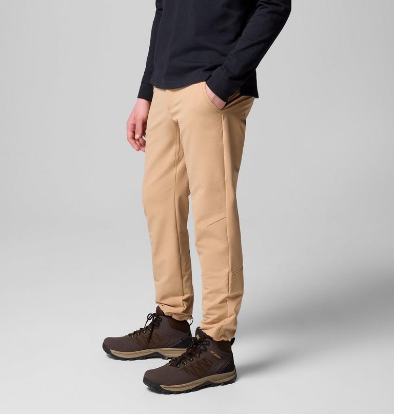 Men's Black Mesa Warm Pants, Color: Canoe, image 4
