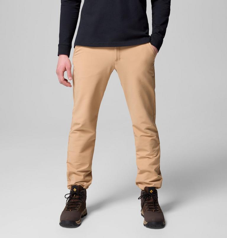 Men's Black Mesa Warm Pants, Color: Canoe, image 1