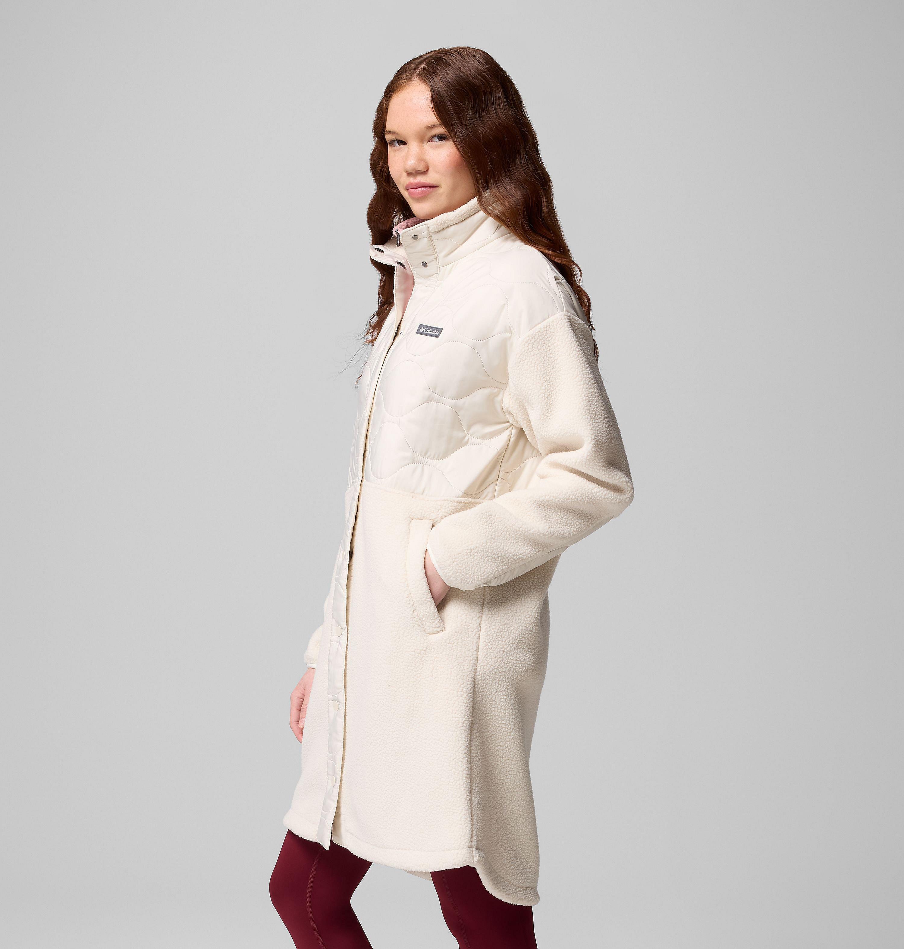 Women's Cloud Point Long Fleece Jacket 4