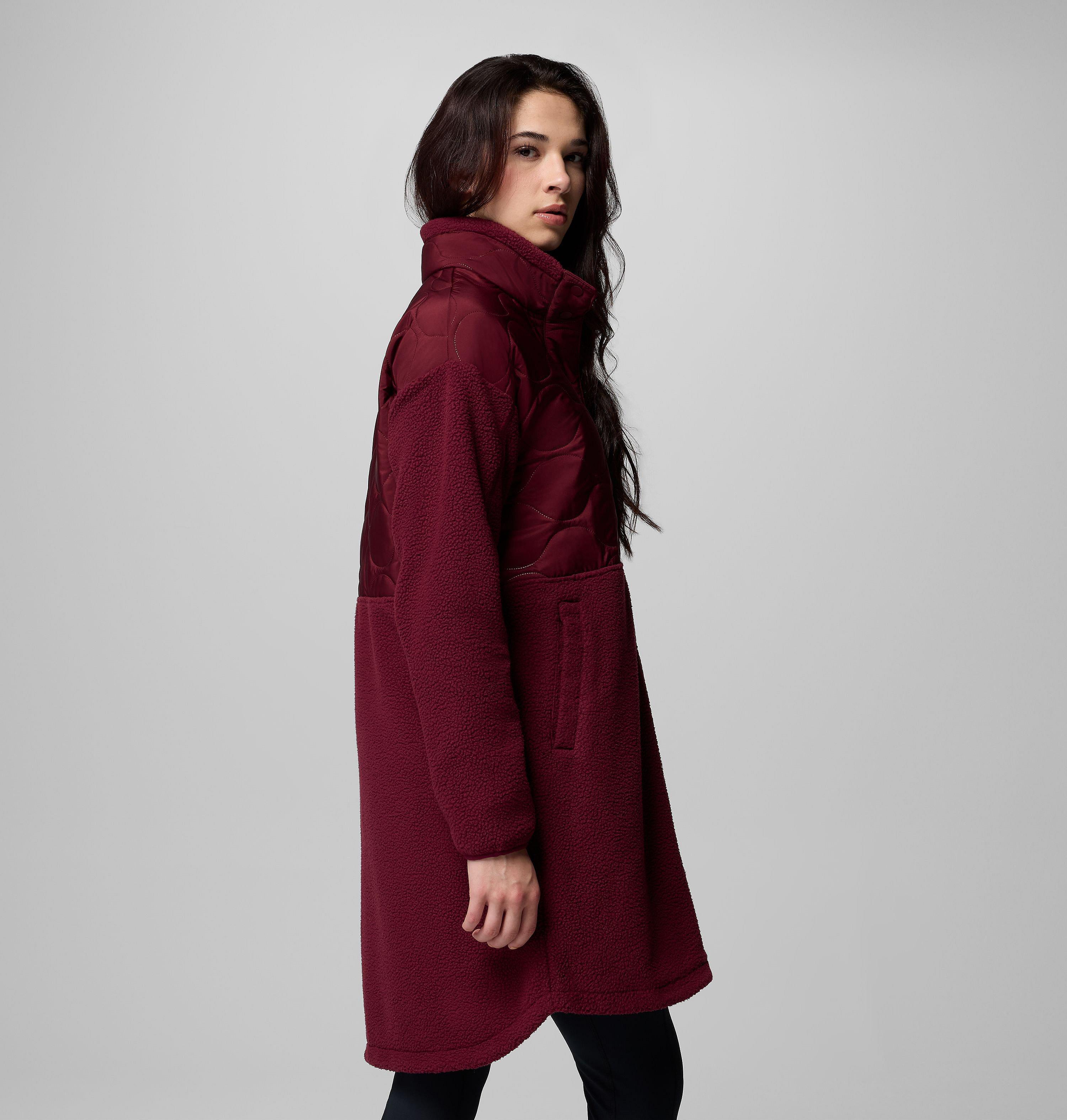 Women's Cloud Point Long Fleece Jacket 4